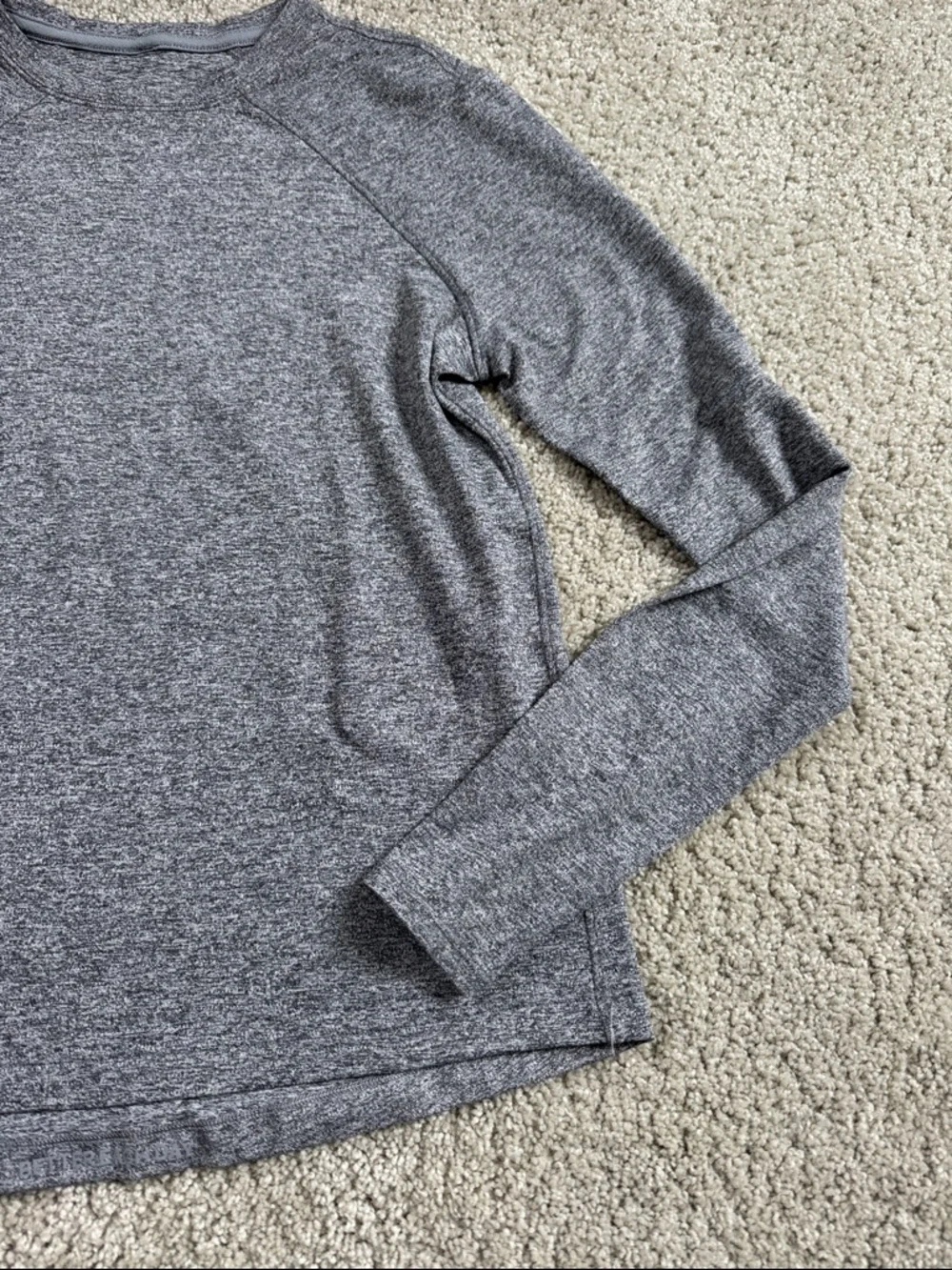 LULULEMON Grey Long Sleeve Top 4/XS